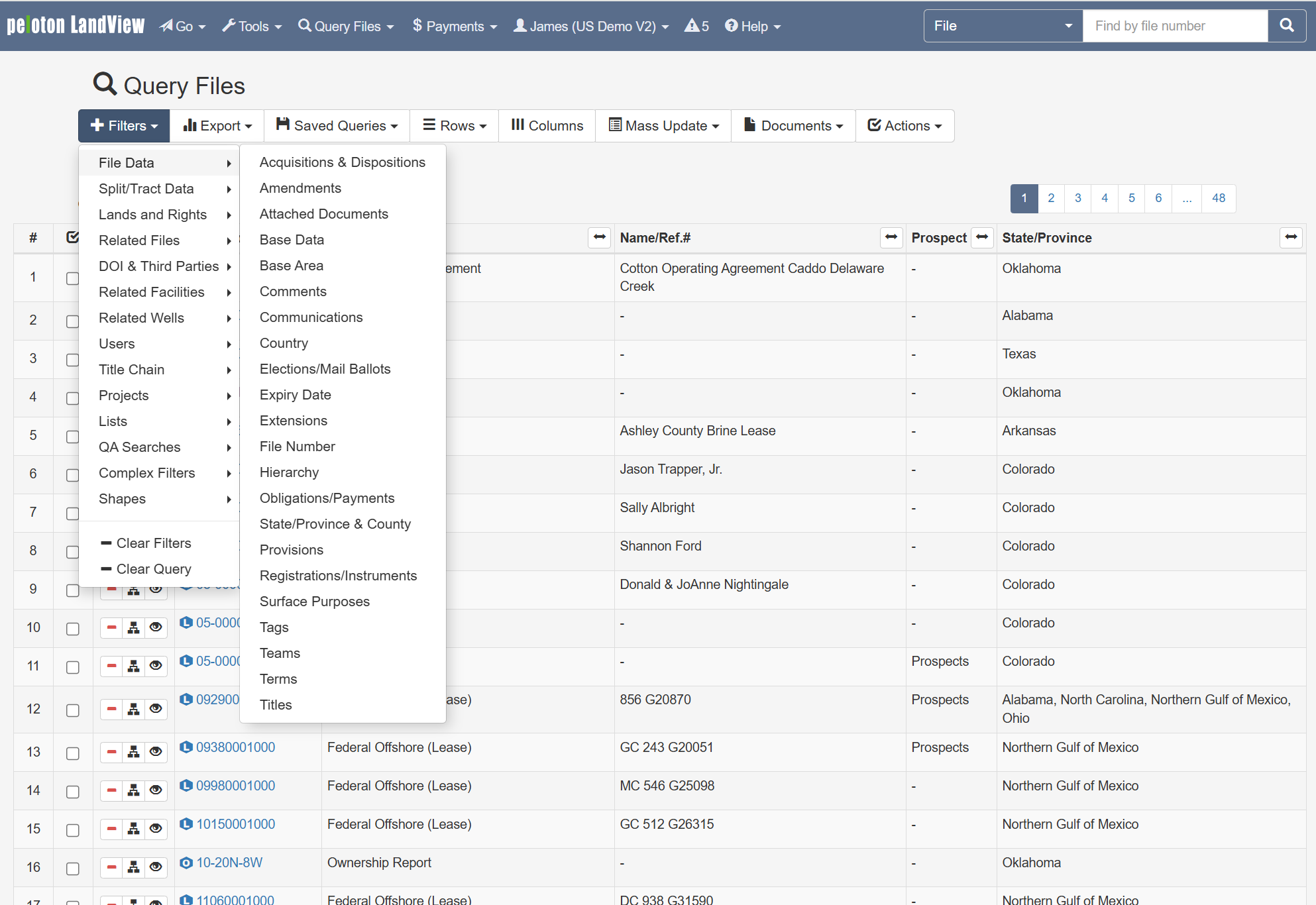 Query Files Data filters-1